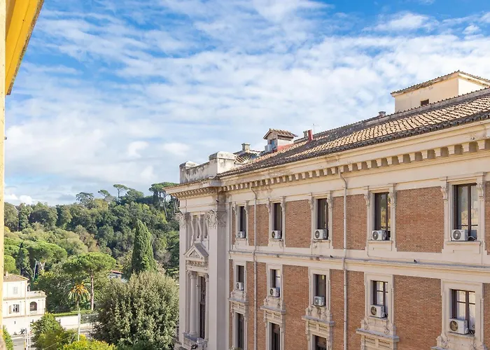 Appartement Lovely Bright Penthouse Flaminio Belle Arti Rome