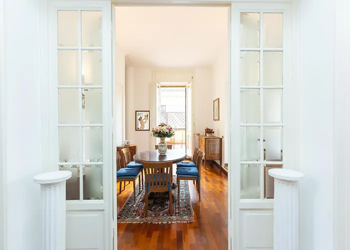 Lovely Bright Penthouse Flaminio Belle Arti Appartement Rome