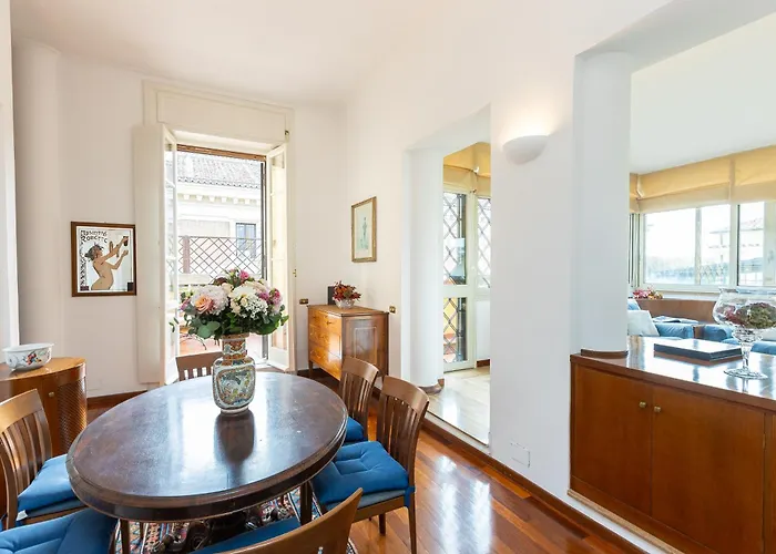 Appartement Lovely Bright Penthouse Flaminio Belle Arti Rome